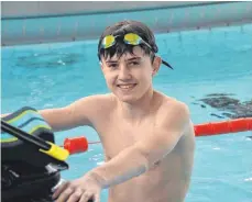  ?? FOTO: MORASSI ?? Sportallia­nz-Schwimmer Tom Gentner.