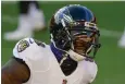  ?? Associated Press ?? ■ Baltimore Ravens wide receiver Dez Bryant (88) warms up before an NFL football game Wednesday against the Pittsburgh Steelers in Pittsburgh.