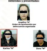  ??  ?? Además fue detenida otra mujer, de la cual no se tiene informació­n.