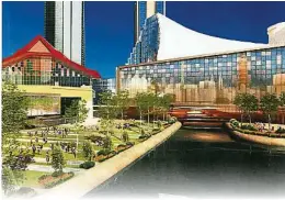  ??  ?? 規劃中的新吉隆坡世貿­中心佔地120萬方尺，也會有可一覽吉隆坡美­景的空中餐廳，和優美的河畔風光。