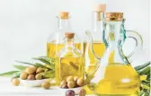  ?? DREAMSTIME ?? Studies show that people who regularly consumed olive oil were less likely to have cardiovasc­ular events.