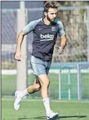  ?? FOTO: FCB ?? Sergi Samper ya está recuperado