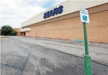  ?? [PHOTO BY JIM BECKEL, THE OKLAHOMAN] ?? The Sears store is located on the east end of the defunct Heritage Park Mall in Midwest City. The store will close in September, the company said Wednesday.