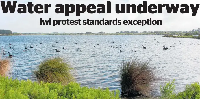  ?? ?? A government decision means Lake Horowhenua can maintain water quality below some national standards.