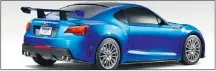  ?? — SUBMITTED PHOTO ?? The starting price for the new Subaru BRZ is just
over $27,000.