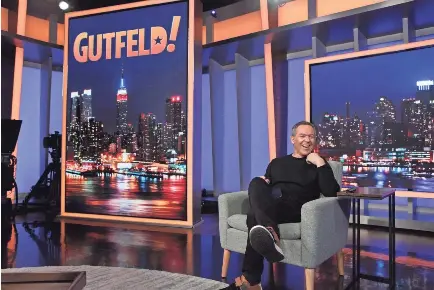 fox gutfeld greg late his comfortabl provided channel gets night shift takes talk