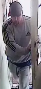  ??  ?? Manhunt: A CCTV image issued during the search for McCann