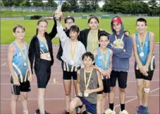  ?? - Crédits : Moissac Athle ?? Les benjamins champions d’occitanie.