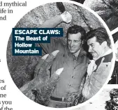  ?? ?? ESCAPE CLAWS: The Beast of Hollow Mountain