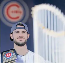  ?? GETTY IMAGES ?? Kris Bryant no tuvo mucha oposición para ganar el premio en la Nacional, para sumar a la Serie Mundial.