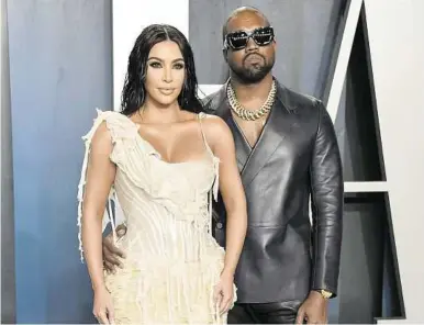  ?? AP ?? Gemeinsame Bilder von Kim Kardashian und Kanye West gab es schon länger keine mehr