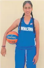  ??  ?? Penelope Pouriet, jugadora de baloncesto 3x3.