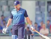  ?? PTI ?? Skipper MS Dhoni’s knock of 70 was in vain as Jharkhand lost the semifinal of the Vijay Hazare Trophy to Bengal on Saturday.