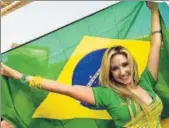  ?? GETTY IMAGES ?? A survey says 14.5% Brazilians don’t even know where the 2018 World Cup is being held.