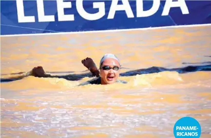  ?? (Foto: Ministerio del Deporte) ?? CLASIFICAD­A. Samantha Arévalo estará en Aguas Abiertas.