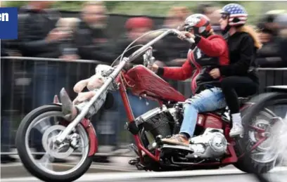  ?? FOTO REUTERS ?? De verkoop van motorfiets­en doet het goed. Een van de sterkste stijgers is Harley-Davidson.