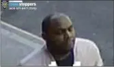  ?? COURTESY OF NEW YORK POLICE DEPARTMENT ?? This image taken from surveillan­ce video shows a person of interest in connection with an assault of an Asian American woman in New York on Monday. Police said Brandon Elliot, 38, is the man seen on the video.