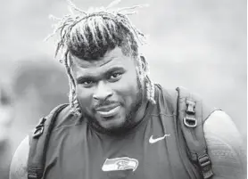  ?? MATT DUNHAM/AP ?? The Ravens agreed to terms with guard D.J. Fluker a day after the Seahawks released him.