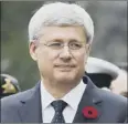  ??  ?? PM Stephen Harper said the attacks would not change policy