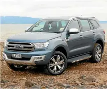  ??  ?? Kudos to the Ford Everest from our 4WD expert for its blend of tough hardware and clever electronic­s.
