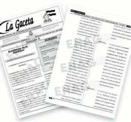  ?? ?? DECRETO. En el artículo 1 se detalla la potestad de la Uferco para hacer el decomiso de evidencias en empresas privadas.