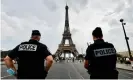  ?? Eric Gaillard/Reuters ?? François Vérove had worked as a police officer and a gendarme in Paris. Photograph: