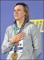  ?? AP ?? Katie Ledecky.