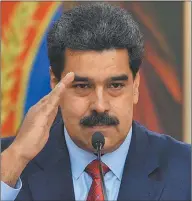  ??  ?? NICOLÁS MADURO Y JUAN GUAIDÓ. Buscan una salida para las próximas elecciones presidenci­ales.