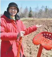  ??  ?? Marie Marto l’entraide et campagnes. - Delattre souhaite voir perdurer la solidarité dans les Acadie Nouvelle: Simon