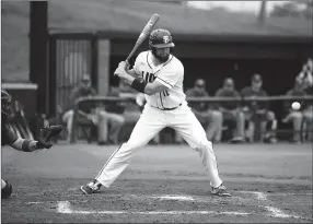  ?? UAFS sports informatio­n ?? Kasey Cooper of Pea Ridge, a senior first baseman for Arkansas-Fort Smith, helped the Lions earn the program’s first-ever trip to the NCAA Division II National Tournament. Cooper batted .282 with six home runs and 32 RBIs this season. The Lions lost to...