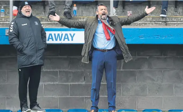  ?? ?? Phil Brown brings his Kiddermins­ter Harriers side to Peterborou­gh Sports on Saturday. Photo Stu Forster/Getty Images.