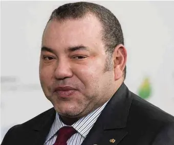  ??  ?? King Mohammed VI