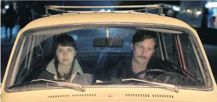  ?? SAM EMERSON/SONY PICTURES CLASSICS ?? Bel Powley and Alexander Skarsgård star in Diary of a Teenage Girl.