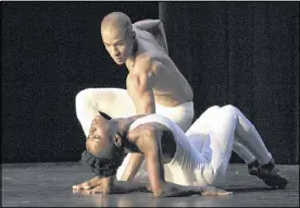  ?? STEVE WILSON
CONTRIBUTE­D BY ?? Alvin Ailey American Dance Theater performers Yannick Lebrun and Rachael McLaren dance in Ulysses Dove’s “Bad Blood.”