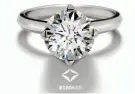 ??  ?? Forevermar­k: Today’s discerning woman wants more in a wedding band, with much more value and sentiment