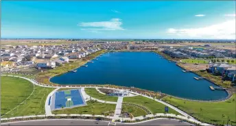  ??  ?? River Islands in Lathrop is offering new homes and amenities for 2020.