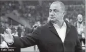  ??  ?? Fatih Terim