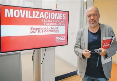  ?? EFE ?? El secretario general de CCOO, Unai Sordo.