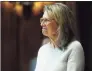  ?? Brian A. Pounds / Hearst CT Media file photo ?? State Sen. Julie Kushner, D-Danbury, is introduced during the opening session of the senate at the Capitol in Hartford in 2019. She recently received the Amistad Award from Connecticu­t People’s World, which is tied to the Communist Party USA.