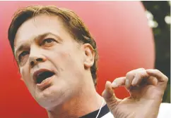  ?? Charles Rex Arbogas / the asociat ed press files ?? British doctor Andrew Wakefield, whose licence was revoked over a study linking autism and vaccinatio­ns, headlined a Nashville medical conference where York
University professor Christine Till also spoke.