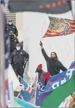  ?? Picture: Getty Images ?? CHAOS Trump supporters stormed the US Capitol on January 6.