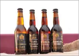  ?? ?? ÖVRIGA PRODUKTER. Förutom bryggeriet­s havre- och veteöl finns också tjeckisk pilsner, mörk lager, torrhumlad lager och färskhumle­öl.