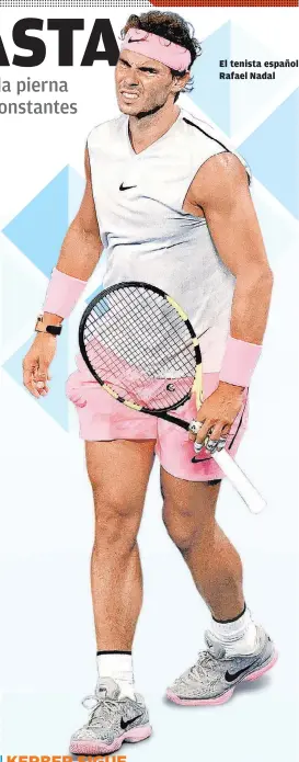  ??  ?? El tenista español Rafael Nadal