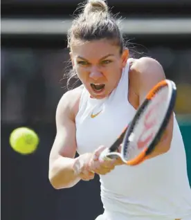  ?? KIRSTY WIGGLESWOR­TH ASSOCIATED PRESS ?? Les joueuses établies, comme Simona Halep, affrontero­nt des étoiles montantes et d’autres dont la réputation n’est plus à faire.