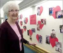  ?? NEWS PHOTO ?? Eileen Marchand has photos (bottom right) of the sweetheart she married in 1947, Ernest Marchand.