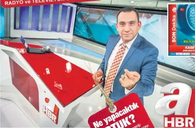  ??  ?? RTÜK, Erkan Tan’a ‘argo’ kelimeden, 1ihan Günay’ın programı
na ise daha sonra doğru olduğu ortaya çıkan ‘Kılıçdaroğ­lu’nun FETg’cü danışmanı’ haberinden dolayı ceza kesti.