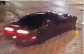  ?? DEPARTMENT ORLANDO POLICE ?? Orlando police are seeking the driver of this Dodge Challenger, which struck and killed 24-year-old Lauren Winston early Nov. 6. The car’s tag is B4MSF.