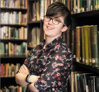  ??  ?? Lyra McKee: A journalist in the true sense of the word