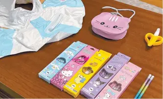  ?? Yonhap ?? Children’s products contaminat­ed with carcinogen­s are seen in this file photo. They were sold on Chinese e-commerce firms, such as AliExpress and Temu.