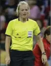  ?? ASSOCIATED PRESS FILE PHOTO ?? Bibiana Steinhaus will referee a Bundesliga game Sunday.